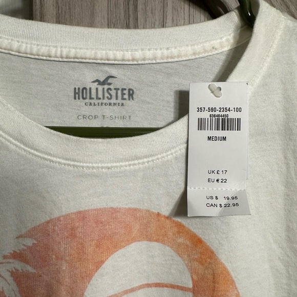 Hollister Cropped T Shirt - Picture 3 of 3